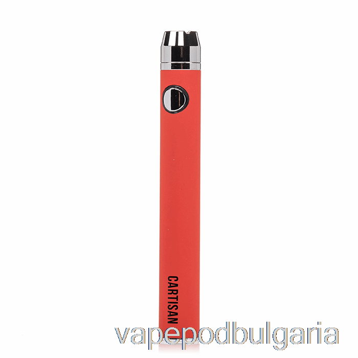 Vape Bulgaria Cartisan бутон Vv 900 510 батерия червена